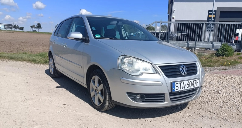 Volkswagen Polo cena 14900 przebieg: 187000, rok produkcji 2009 z Lidzbark małe 137